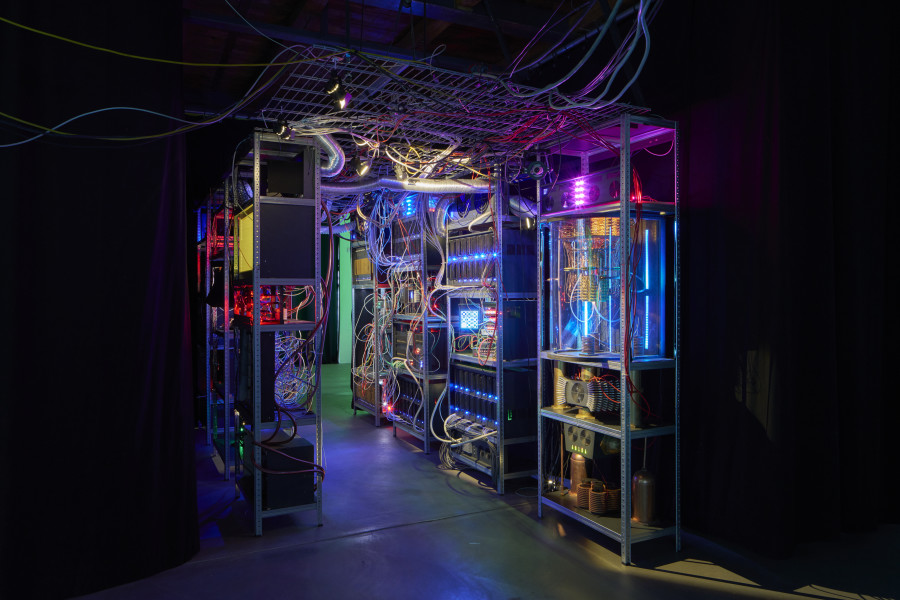 [ a n y m a ] Michael Egger, A-NSM-FSC-1.15, 2022. Photo: Guillaume Python. Courtesy of the artist and Kunsthalle Friart Fribourg