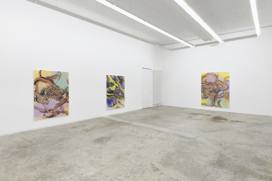 Judy Millar, Galerie Mark Müller, 2022, photocredit: Conradin Frei, Zurich