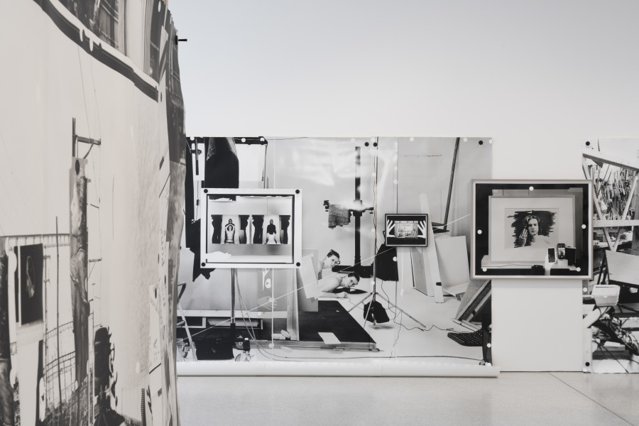 View of the exhibition Sophie Thun. Wet Rooms, Musée cantonal des Beaux-Arts, Lausanne. Photo: Etienne Malapert/MCBA, Lausanne