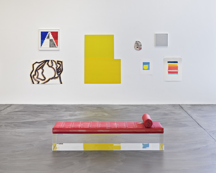 Installation view, MONOTYPES, Edition VFO at Kunsthalle Zürich, 2023. Courtesy of Edition VFO, Kunsthalle Zurich, the artist and Bernhard Strauss.