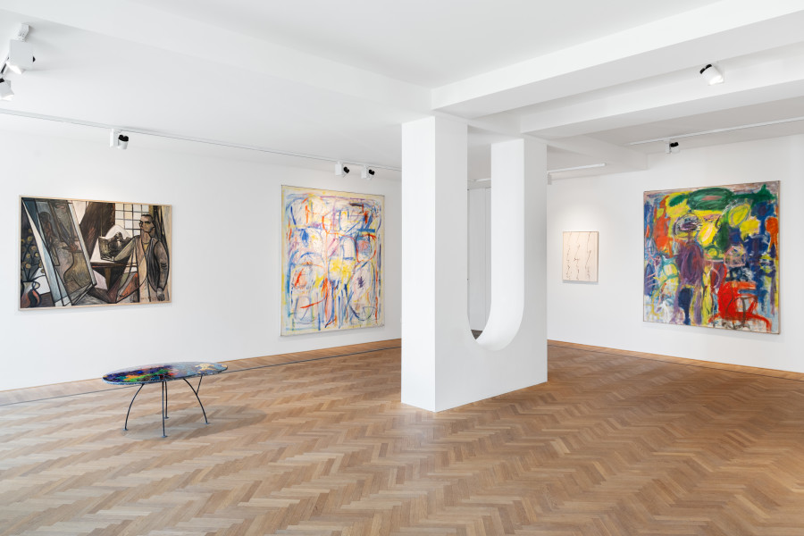 Installation view of Werner Frei, 'The Modernist and his view ahead. Works from 1930-1980', 2025, Galerie Fabian Lang, Zürich. Courtesy of the artist and Galerie Fabian Lang. © Fabian Lang