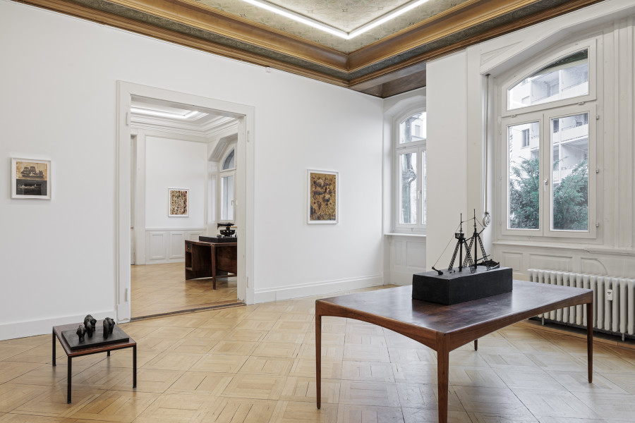 Exhibition view, Mathis Gasser, Works, Galerie Oskar Weiss, Zürich, 2026. Photo credit: Gina Folly