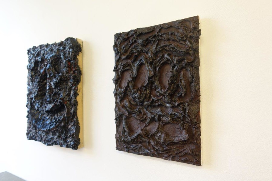 Beni Bischof: Big Painting, Installation view, 2023, Galerie Nicola von Senger.