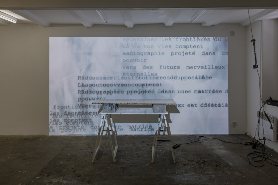 Exhibition view, LAFROFEE, Le silence des traces, 2025 / Photo : Julie Folly / Courtesy : the artist and WallStreet