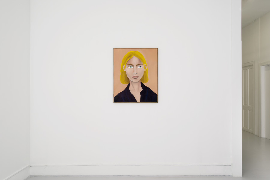 Exhibition view, "Together Separated", Rebecca Brodskis, Fabienne Levy, Geneva, 2025. Photo credit: Claude Cortinovis