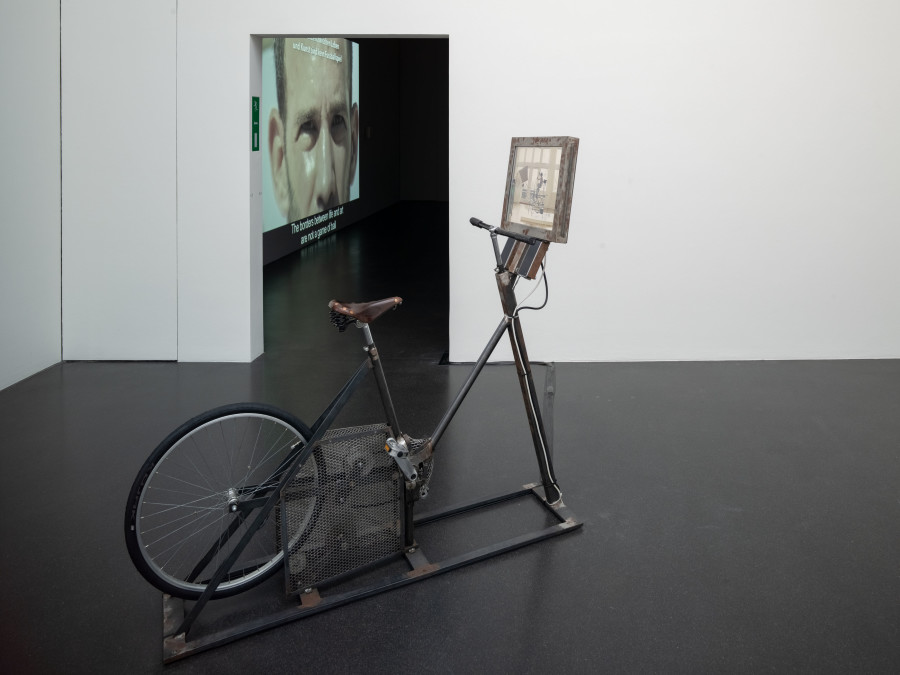 Installation view, Guy Ben Ner, We’ve Lost, Kunstmuseum Luzern, 2023-2024. Photo credit: Marc Latzel