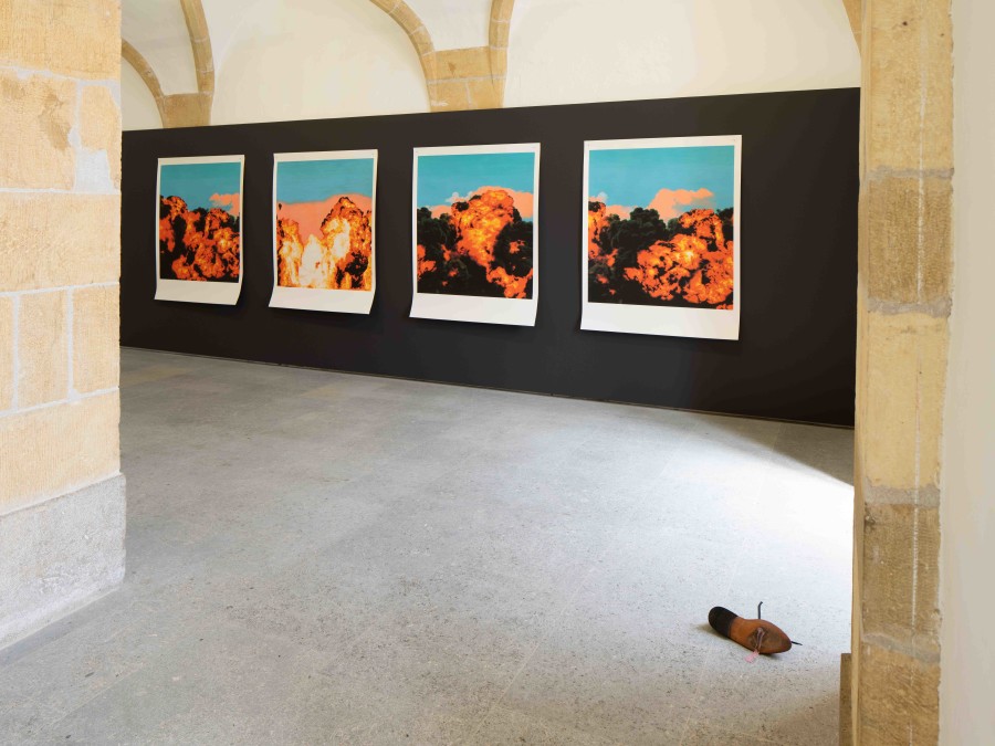 Exhibition view, Le Futur Imparfait, Dorian Sari, Centre d'Art Contemporain Yverdon-les-Bains (CACY), 2025. Photo credit: Anne-Laure Lechat