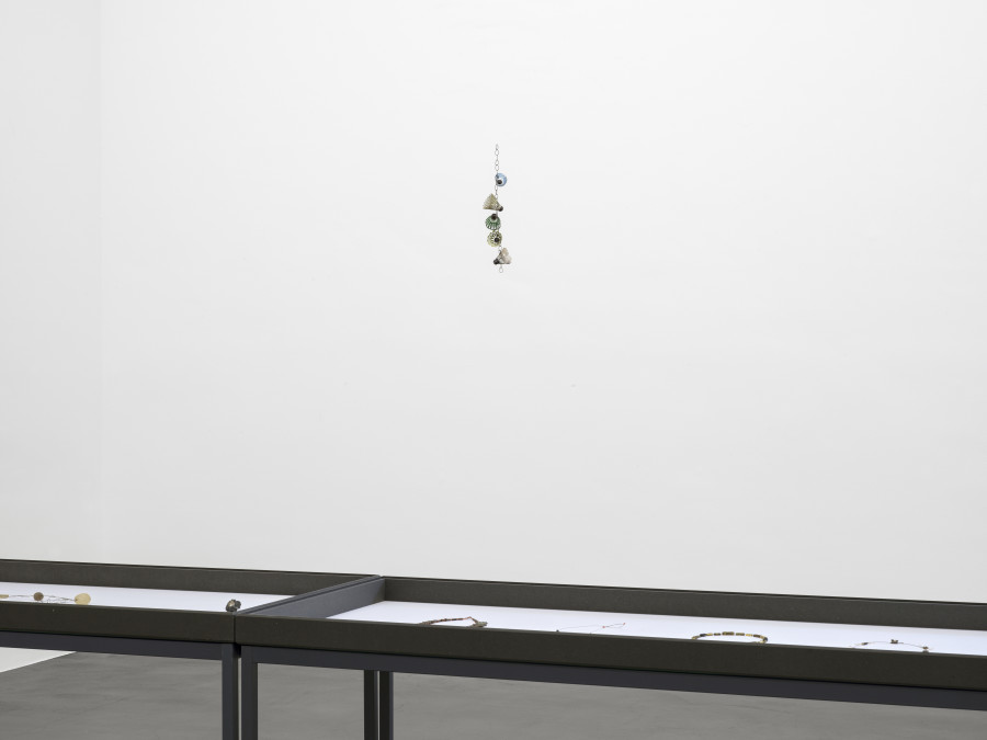 Installation view, Bernhard Schobinger, Against Method, Galerie Francesca Pia, Zurich, 2024. Photo: Cedric Mussano