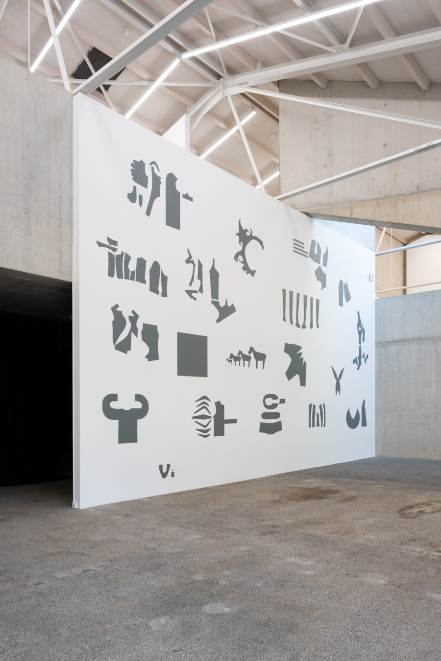 Doing Fashion HGK Basel FHNW, The stars in my room are brighter than the ones outside, 2025. Ausstellungsansicht / Installation view Kunsthaus Baselland 2025. Foto / Photo: Finn Curry