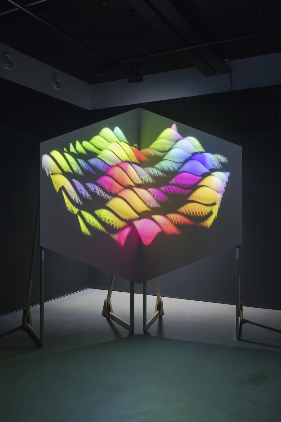 Semiconductor, Parting the Waves, 2017, «Quantum Visions», 2025, HEK, photo: Franz Wamhof