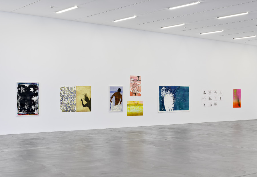 Installation view, MONOTYPES, Edition VFO at Kunsthalle Zürich, 2023. Courtesy of Edition VFO, Kunsthalle Zurich, the artist and Bernhard Strauss.