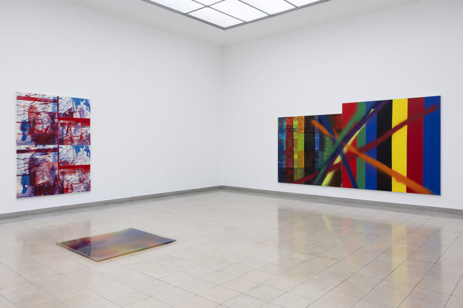 Rochelle Feinstein, The Today Show, installation view, Kunsthaus Glarus, 2025. Photo: Gina Folly. Courtesy the artist and Candice Madey Gallery
