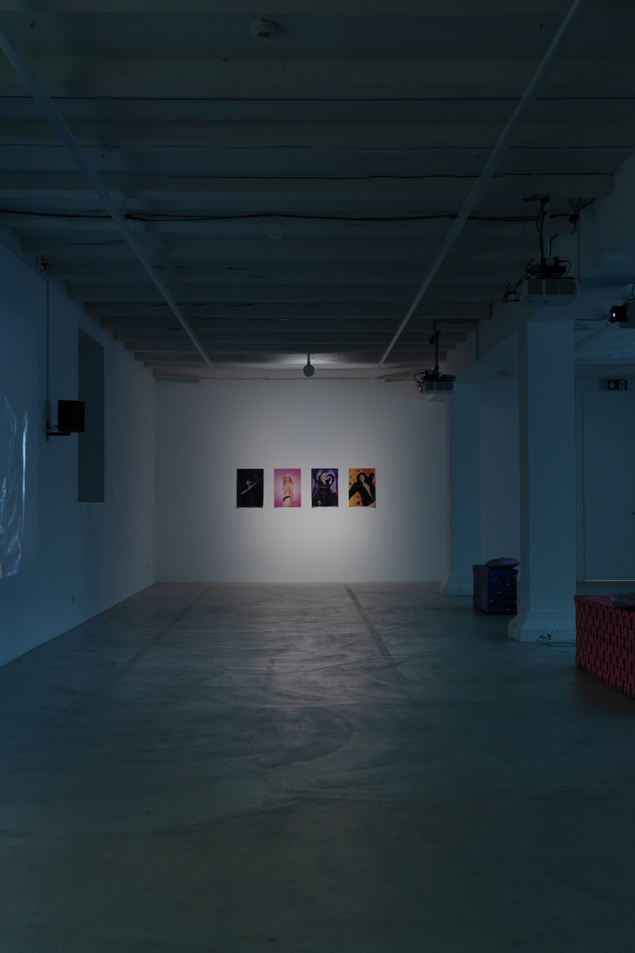 Installation view, Now, wouldn’t that be iconic, Ausstellungsraum Klingental, 2024. Photos by Jennifer Merlyn Scherler