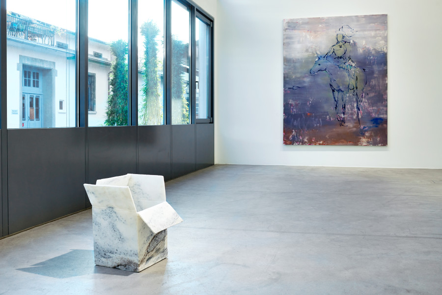 Exhibition view, Feelings of the Season, Galerie Urs Meile, 2022-2023.