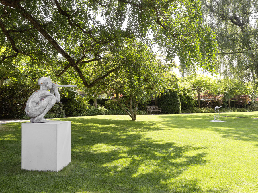Installation view, Art in the Park XXIII, Baur au Lac, Zurich, 2025. Courtesy of the artists and Galerie Eva Presenhuber, Zurich / Vienna. Photo: Stefan Altenburger Photography, Zürich