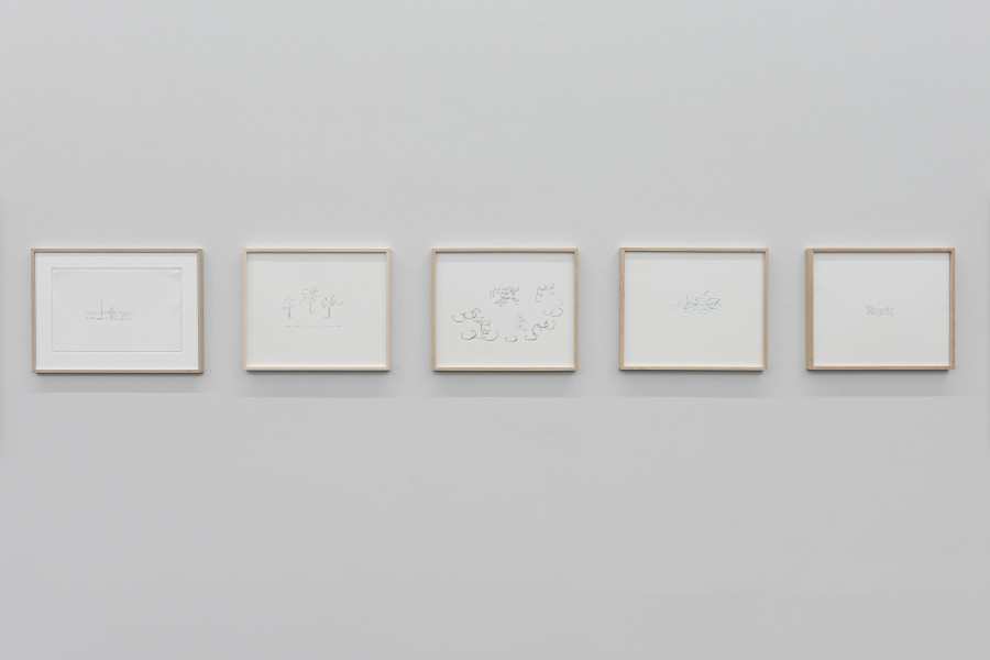 Bethan Huws, Works on Paper, Installation Views, Kunst Museum Winterthur 2021, ©2021, Bethan Huws / ProLitteris, Zurich Photos: Reto Kaufmann