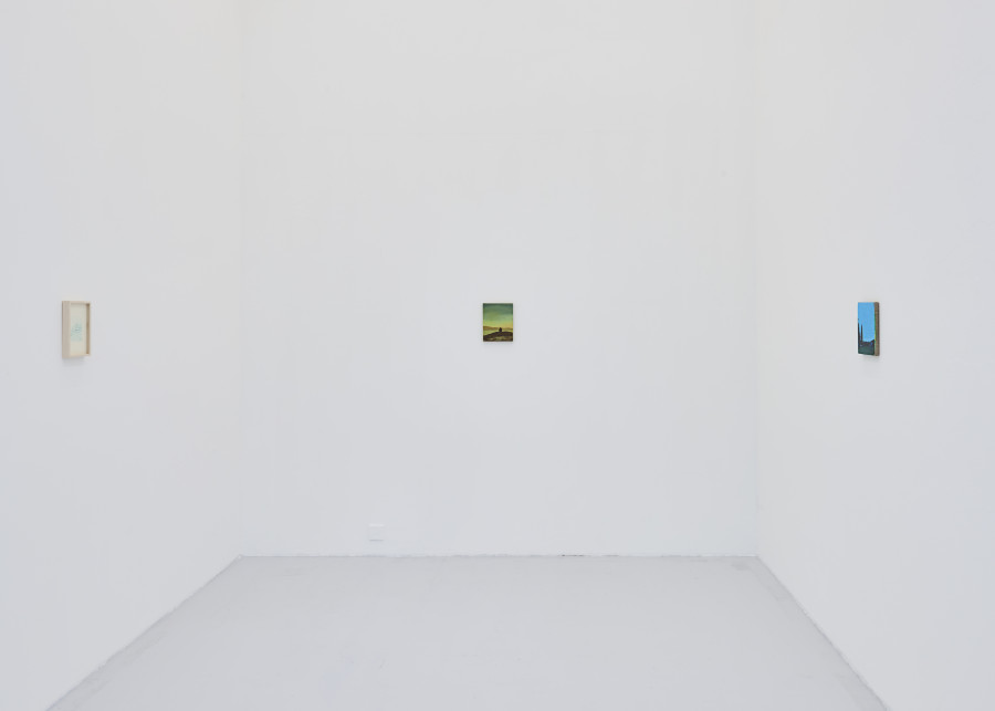Exhibition view, Adriel Visoto, Dancing with Ghosts, Fabienne Levy, Lausanne, 2025. Photo credit: Léa Isoard