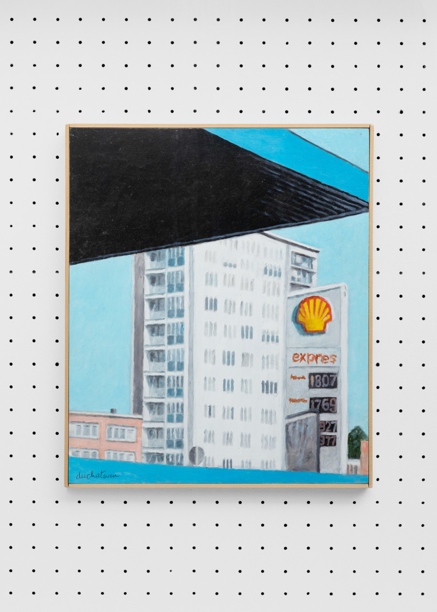 Installation view, Gust Duchateau, Peindre sans souci, SIS123, La Chaux-de-Fonds, 2025.