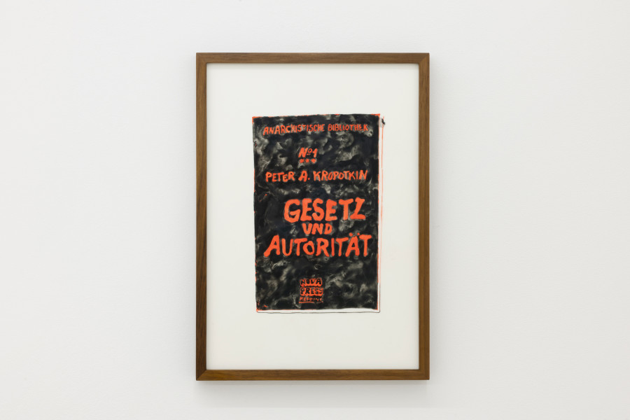 Lionne Saluz, Gesetz und Autorität, 2023, aquarelle on polyester film, 22.5 x 31 cm. Photography: Gina Folly / all images copyright and courtesy of the artist and For, Basel