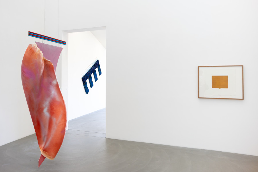 Ausstellungsansicht, Daiga Grantina. Notes on Kim Lim, Kunstmuseum Appenzell, CH, 20.10.2024 - 4.5.2025, Foto: Toan Vu-Huu, © 2024, ProLitteris, Zurich