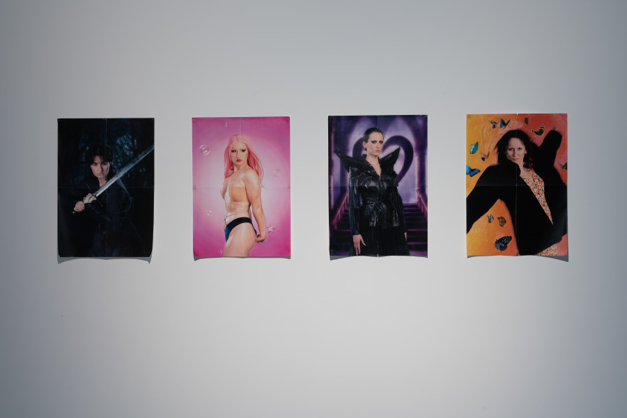 Installation view, Now, wouldn’t that be iconic, Ausstellungsraum Klingental, 2024. Photos by Jennifer Merlyn Scherler