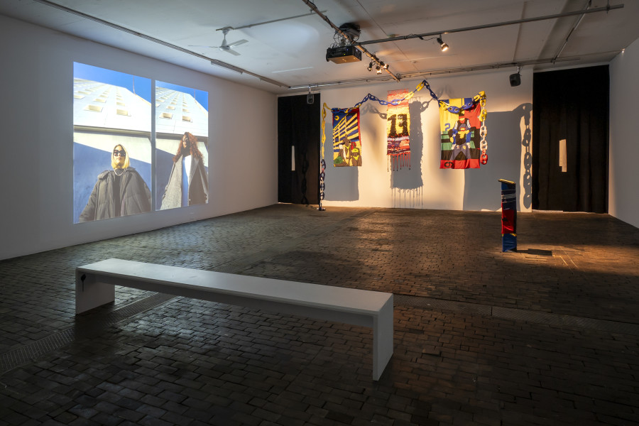Exhibition view of Bourses de la Ville de Genève 2024 at Centre d’Art Contemporain Genève (04.10‒04.11.2024). © Centre d’Art Contemporain Genève. Photo : Julien Girard