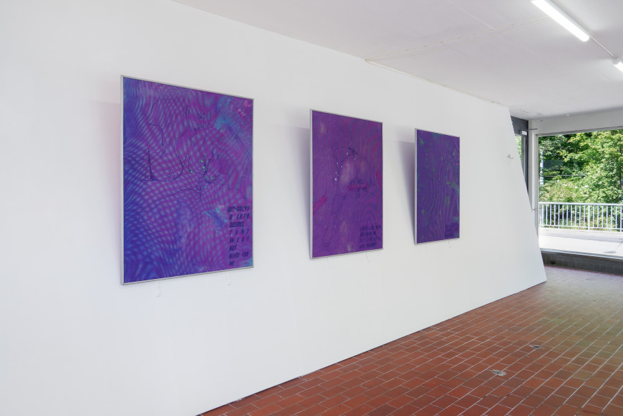 Exhibition view, Where we haven t been, 13 Vitrine, Lausanne, 2025.