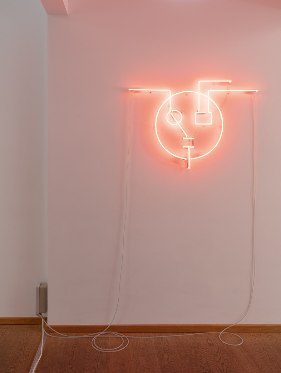 Installation view, Olaf Holzapfel and Michael Sailstofer, Speaking through substance, Livie Gallery, 2025. Photo credit: Esther Mathis
