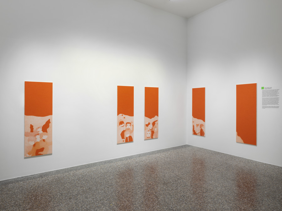 Exhibition view, Anjesa Dellova, Musée Jenisch Vevey, 2024. Photo credit: Julien Gremaud