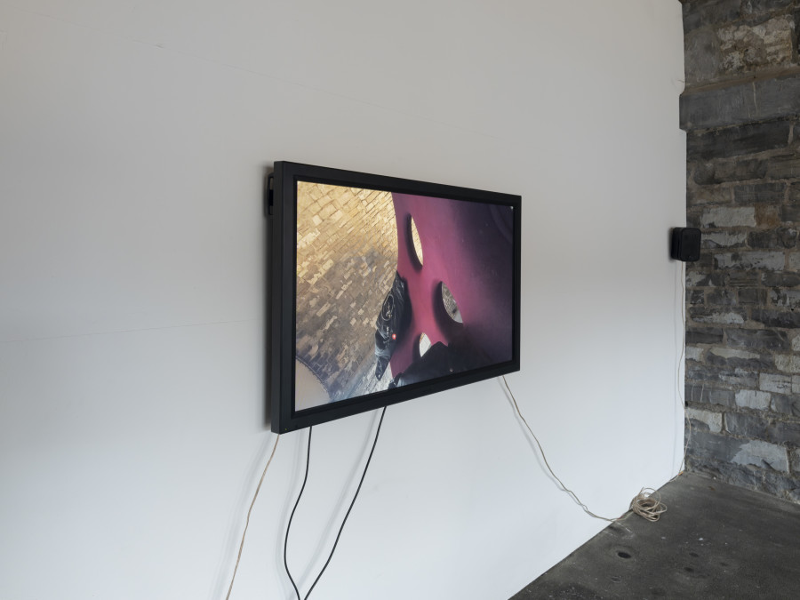 Installation view, Tiphanie Kim Mall, Tunnel Tunnel, Lausanne, 2026. Photo credit: Julien Gremaud