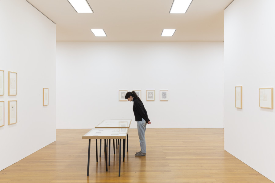 Exhibition view, Matthias Frick, Storing the Cold in Cold Countries for Hot Countries, Kunstmuseum Liechtenstein, 2022. Photo credit: Alicia Olmos Ochoa