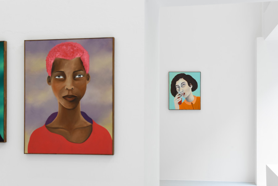 Exhibition view, "Together Separated", Rebecca Brodskis, Fabienne Levy, Lausanne, 2025. Photo credit: Tristan Savoy