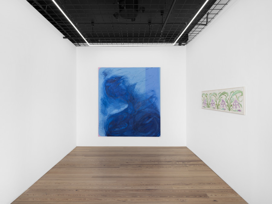 Exhibition view, Memory Shelf, Gritli Faulhaber & Augusta Lardy Micheli, galerie lange + pult, Geneva, 2025. Photo credit: Julien Gremaud