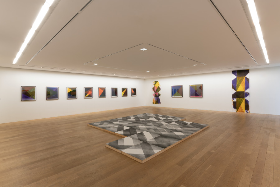 Exhibition view, Maja Rieder, Works on paper, Museum Franz Gertsch, 2023. © Bernhard Strahm, Gerlafingen