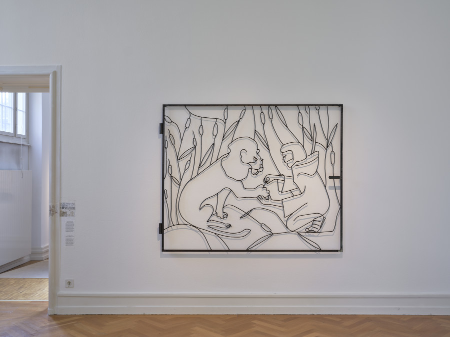 Lin May Saeed, exhibition views, Kunsthalle Bern, 2026. Photo: David Aebi. Courtesy: Estate Lin May Saeed; Jacky. Strenz, Frankfurt am Main.