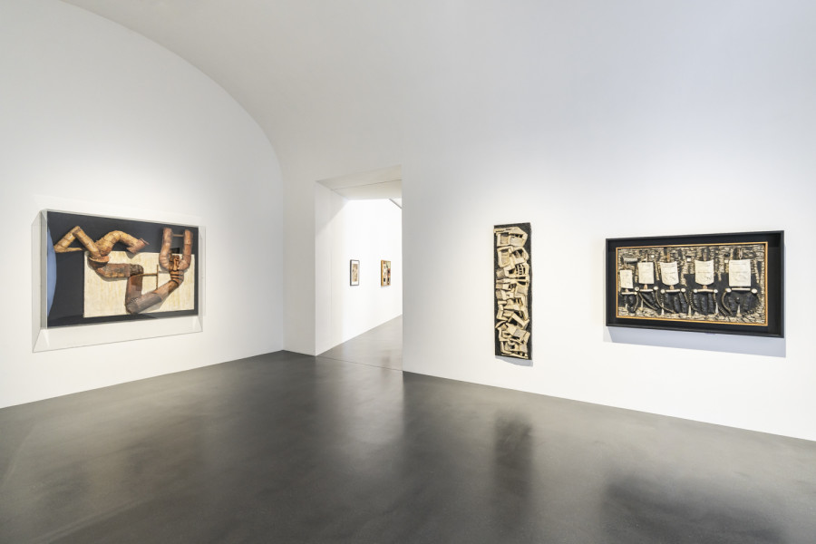 Exhibition views: Jadwiga Maziarska, Assembly, Muzeum Susch, Susch, Switzerland. 15 June – 2 November 2025. © Muzeum Susch / Art Stations Foundation; photograph: Federico Sette.