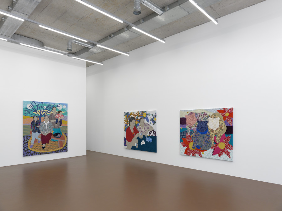 MAŁGORZATA MIRGA TAS,Some Roma Herstories, Installation views, Karma International, Zurich, 2023. Photo credit: Annik Wetter