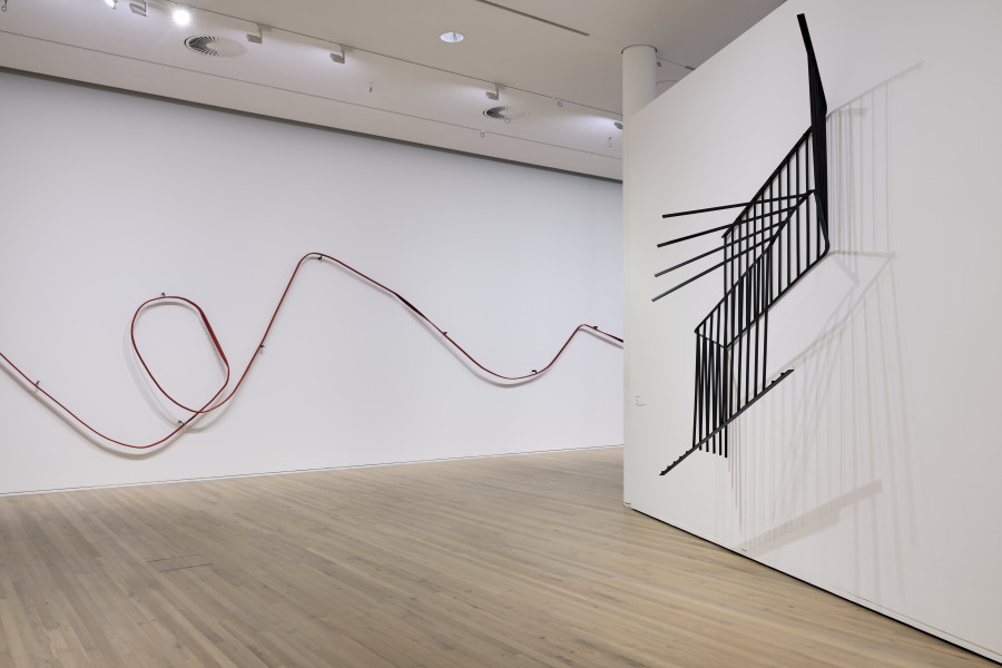 Monika Sosnowska, Exhibition view, 2023, Zentrum Paul Klee, Photo: Rolf Siegenthaler
