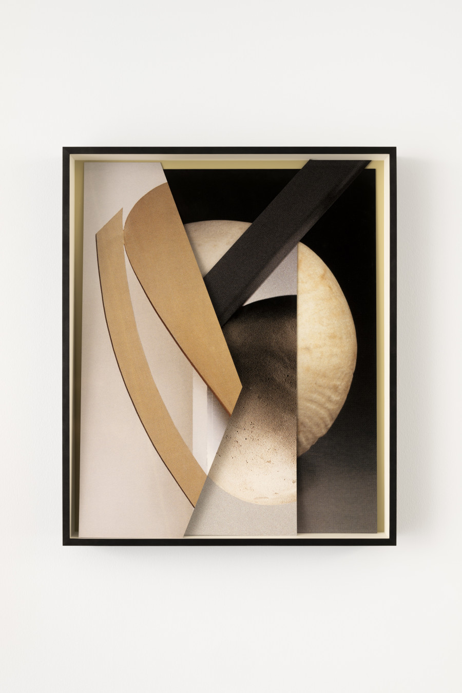 Exhibition view, Erin Shirreff, Table Muse, view on, Table Muse, 2025, von Bartha, Basel, 2025. Photo: Andreas Zimmermann / von Bartha