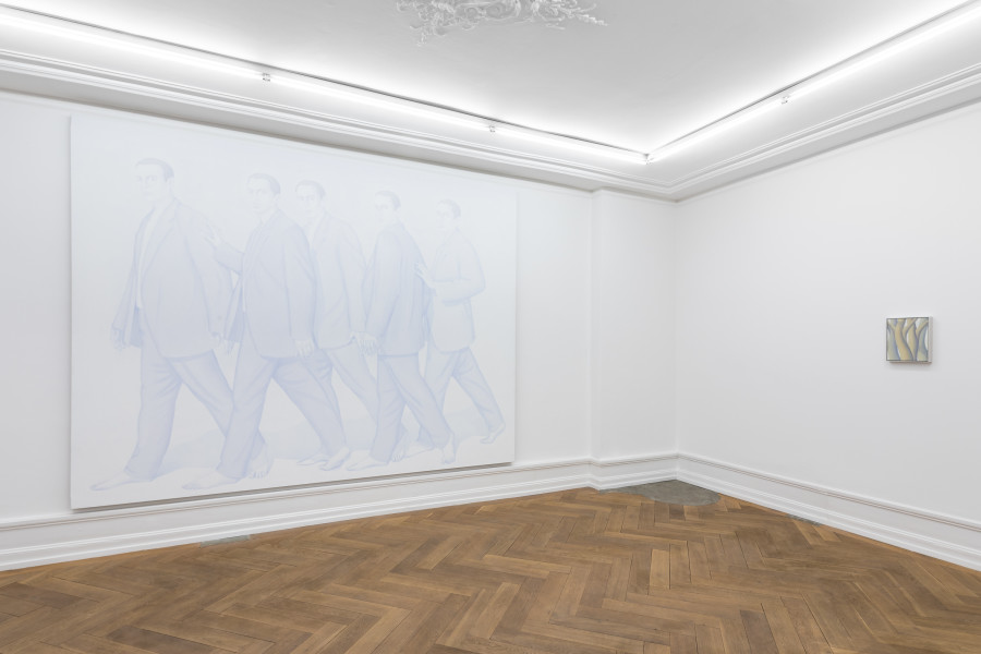 Exhibition view, Albrecht Schnider, at the garden’s Border, Mai 36 Galerie, 2023. Photo credits: Peter Baracchi