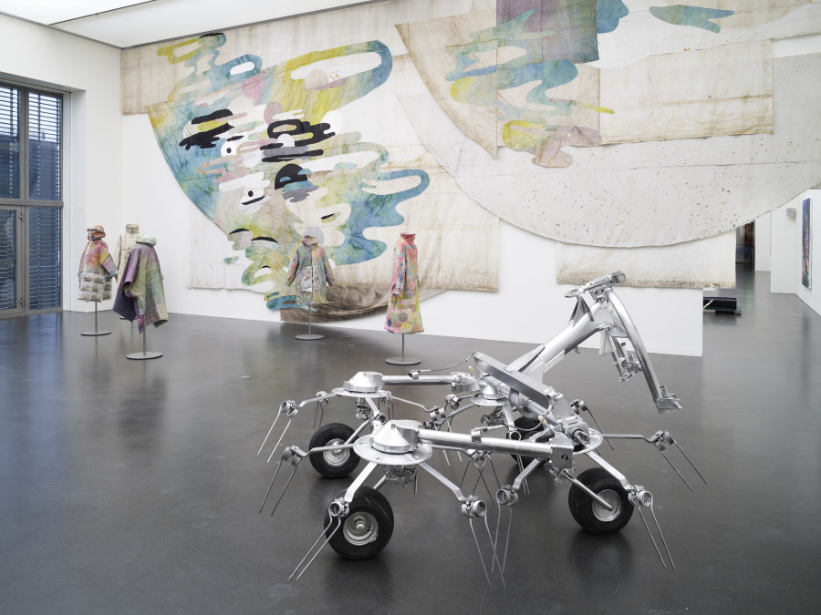 Exhibition view, zentral!, Anita Zumbühl and Oz Oderbolz, Kunstmuseum Luzern, 2023-2024. Photo: Marc Latzel