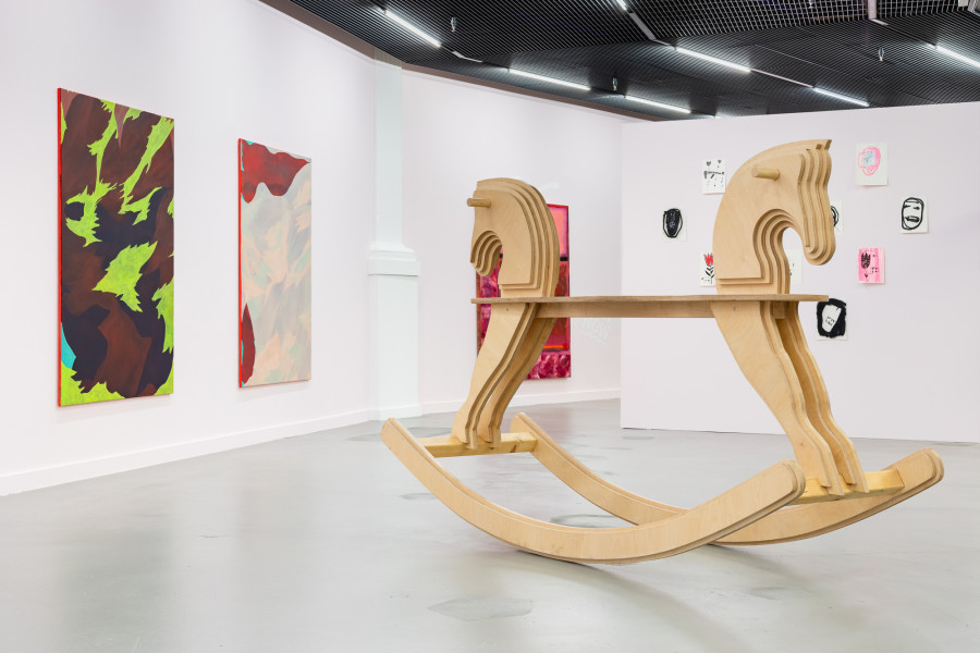 Exhibition view, Love, Gruppenausstellung in der Kunsthalle Luzern, Kunsthalle Luzern, 2025. Photo credit: Kilian Bannwart