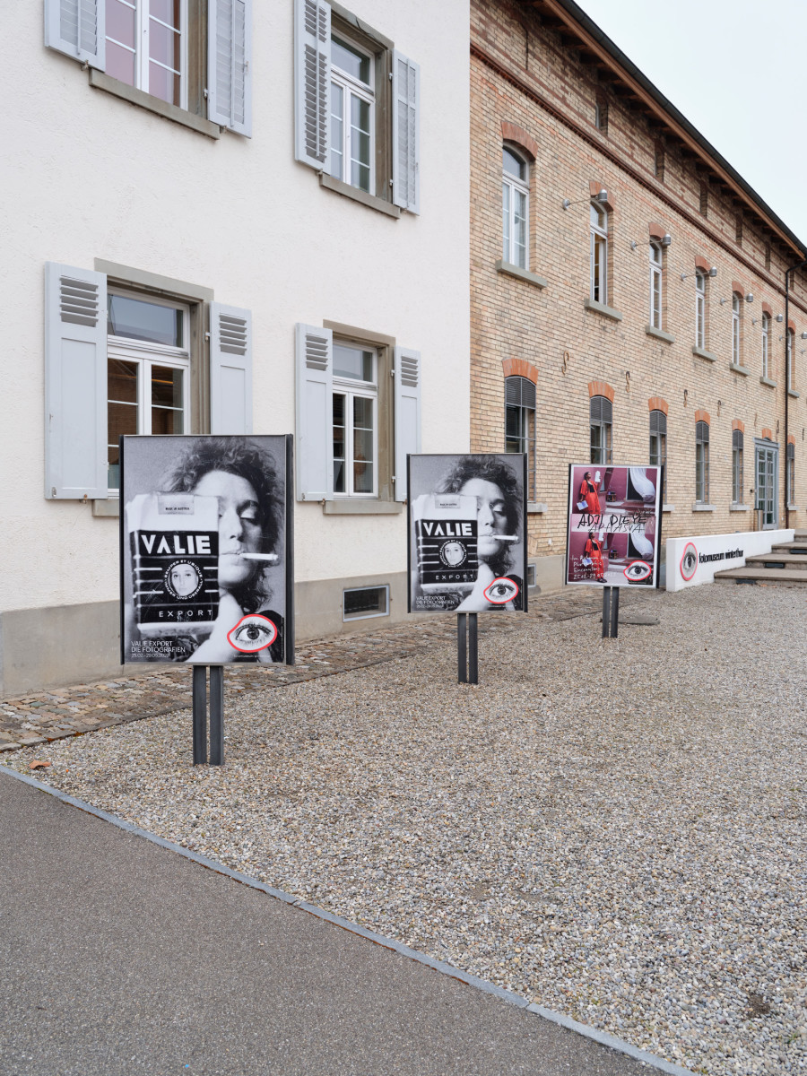 Installation view VALIE EXPORT – The Photographs, Fotomuseum Winterthur © Fotomuseum Winterthur / Conradin Frei