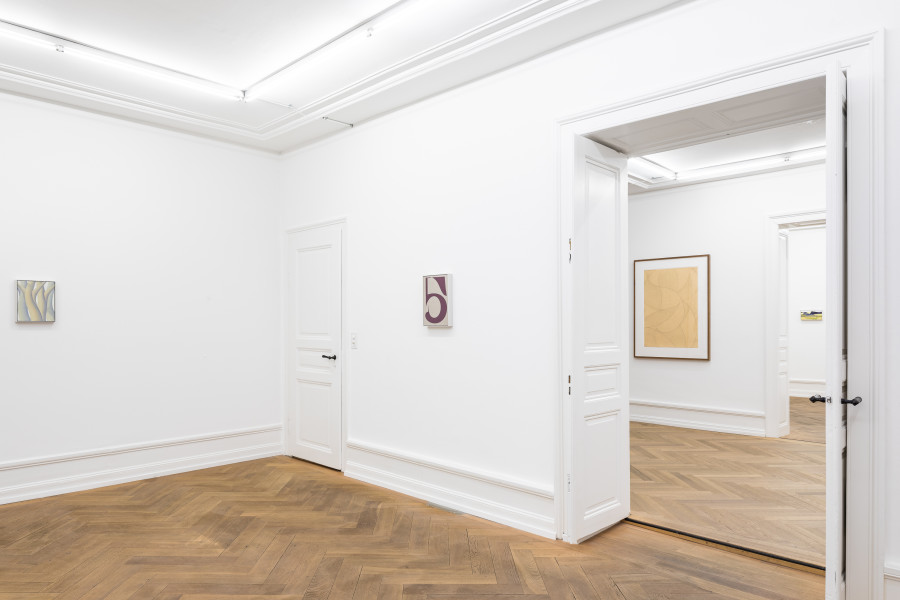 Exhibition view, Albrecht Schnider, at the garden’s Border, Mai 36 Galerie, 2023. Photo credits: Peter Baracchi
