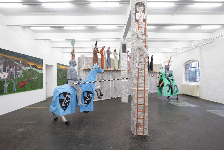 Agnes Scherer, Savoir Vivre, 2023. Photo: Kunst Halle Sankt Gallen, E. Sommer. Courtesy of The artist, ChertLüdde, Berlin & Sans titre, Paris