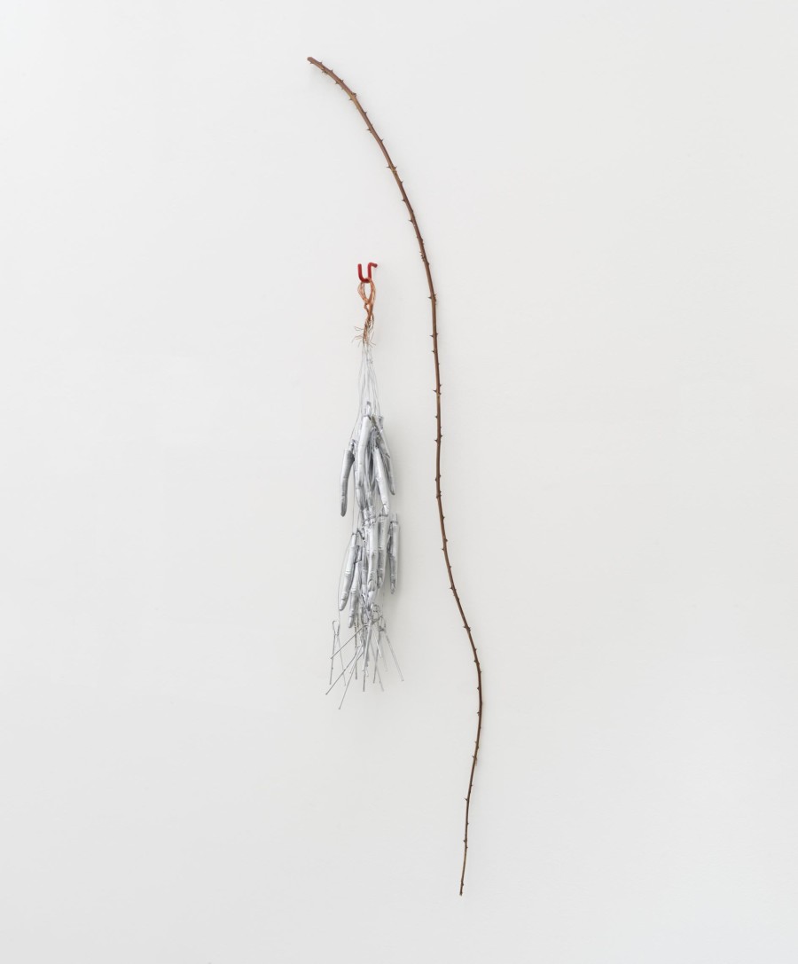 Exhibition view, Alice Channer, Heavy Metals / Silk Cut, Kunstmuseum Appenzell / Kunsthalle Appenzell, 2023. Photography: Roman März