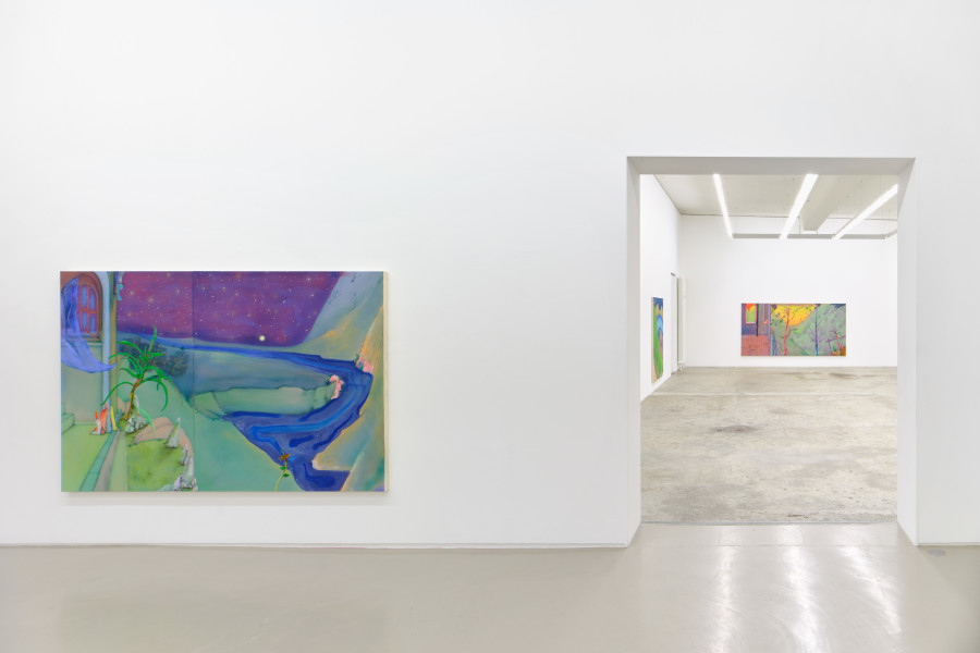 Exhibition view, Fabian Treiber «Most Common Things», Galerie Mark Müller, 2023.