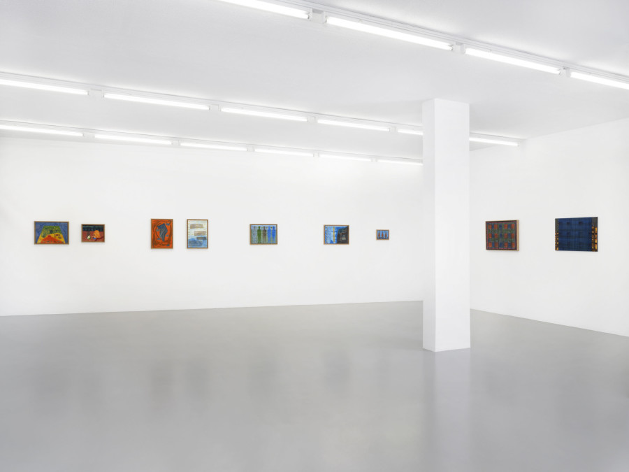 Exhibition view, Karishma D'Souza, Can’t See the Forest, xippas, 2023. Photo credit: Julien Gremaud