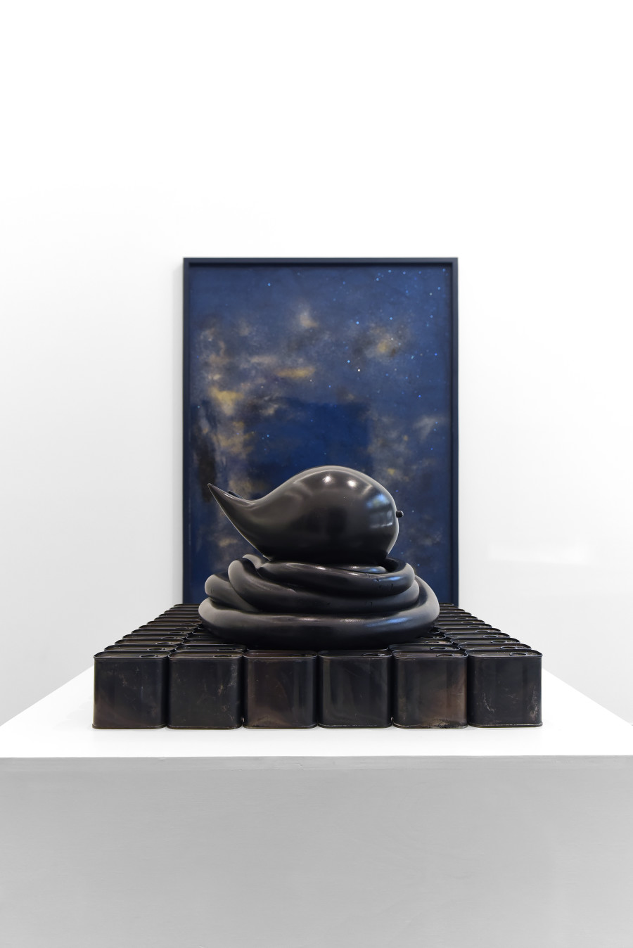 Exhibition view, Metaphors for Gravity, Vanessa Safavi, Fabienne Levy, Zürich, 2025. Photo credit: Tristan Savoy