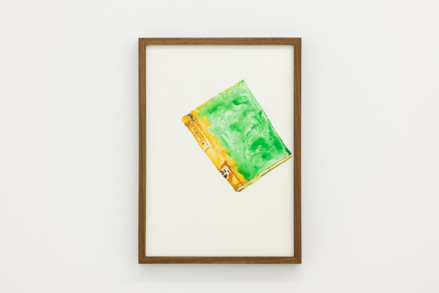 Lionne Saluz, Künstlerlieder, 2023, aquarelle on polyester film, 22.5 x 31 cm. Photography: Gina Folly / all images copyright and courtesy of the artist and For, Basel